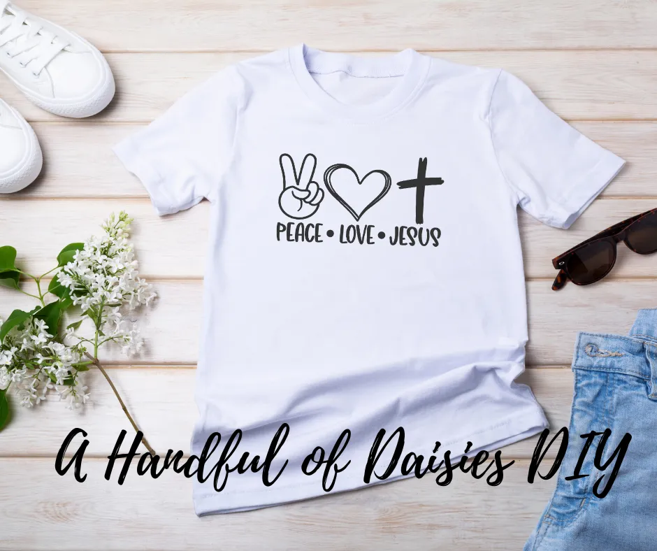 Faith Inspired White T-Shirts