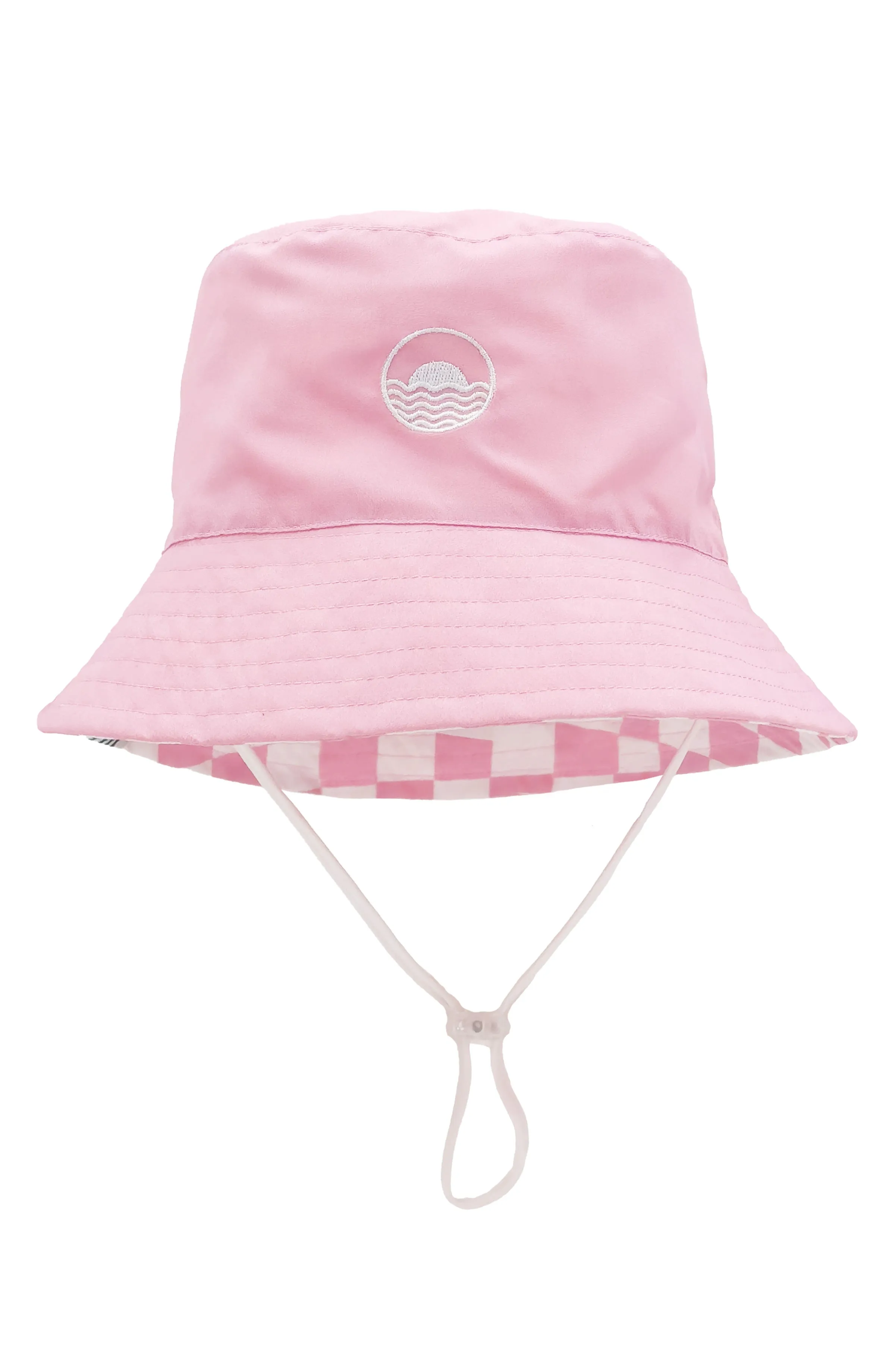 Feather 4 Arrow Suns Out Reversible Bucket Hat - Fairy Tale Pink