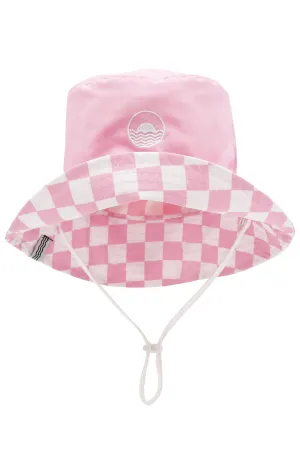 Feather 4 Arrow Suns Out Reversible Bucket Hat - Fairy Tale Pink