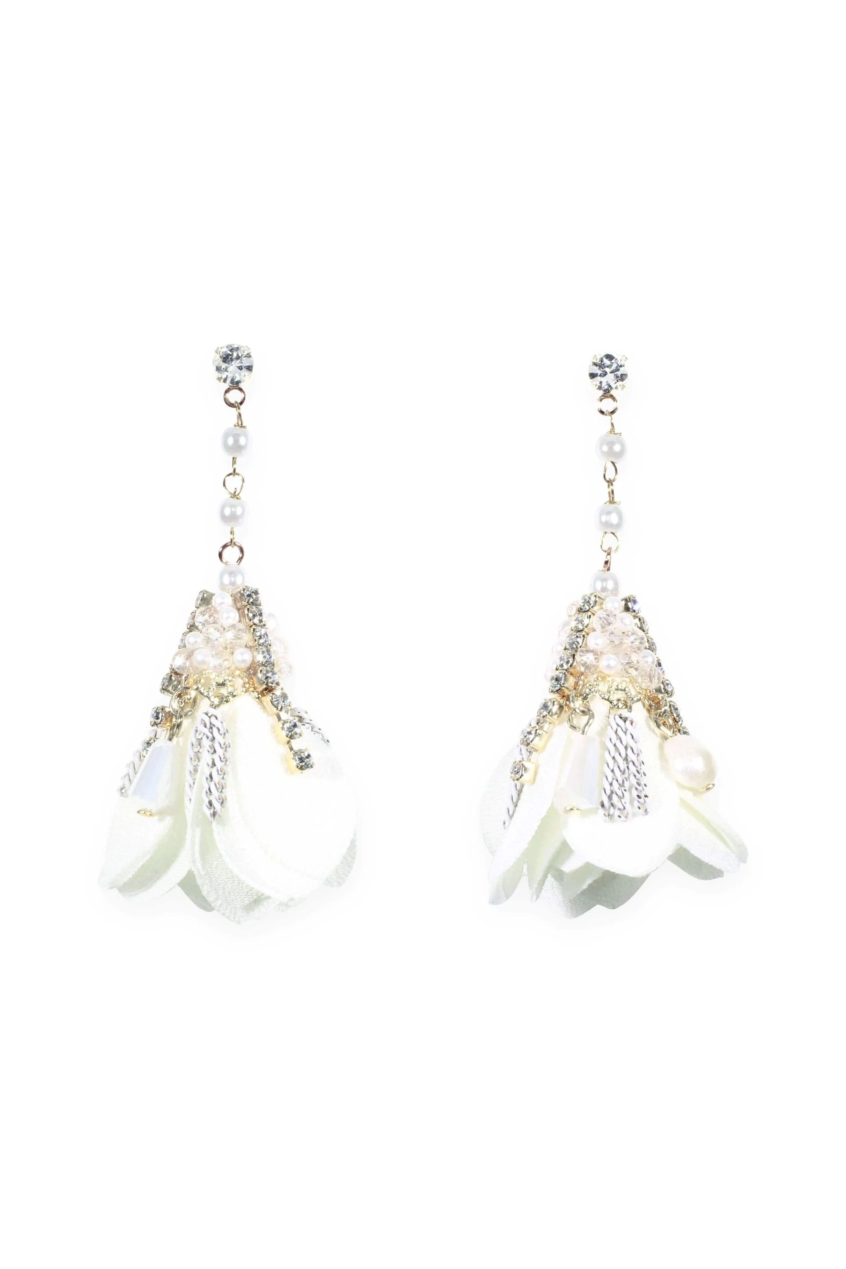 Flower fairy white flower drops