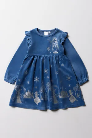 Frozen Dress Teal