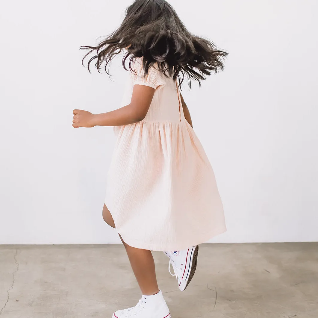 Gauze Puff Dress