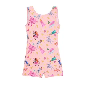 Girl Power Fairy Tale Gymnastics Biketard - Child