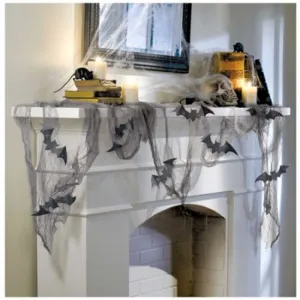Glittered Bats and Gauze Decorating Kit