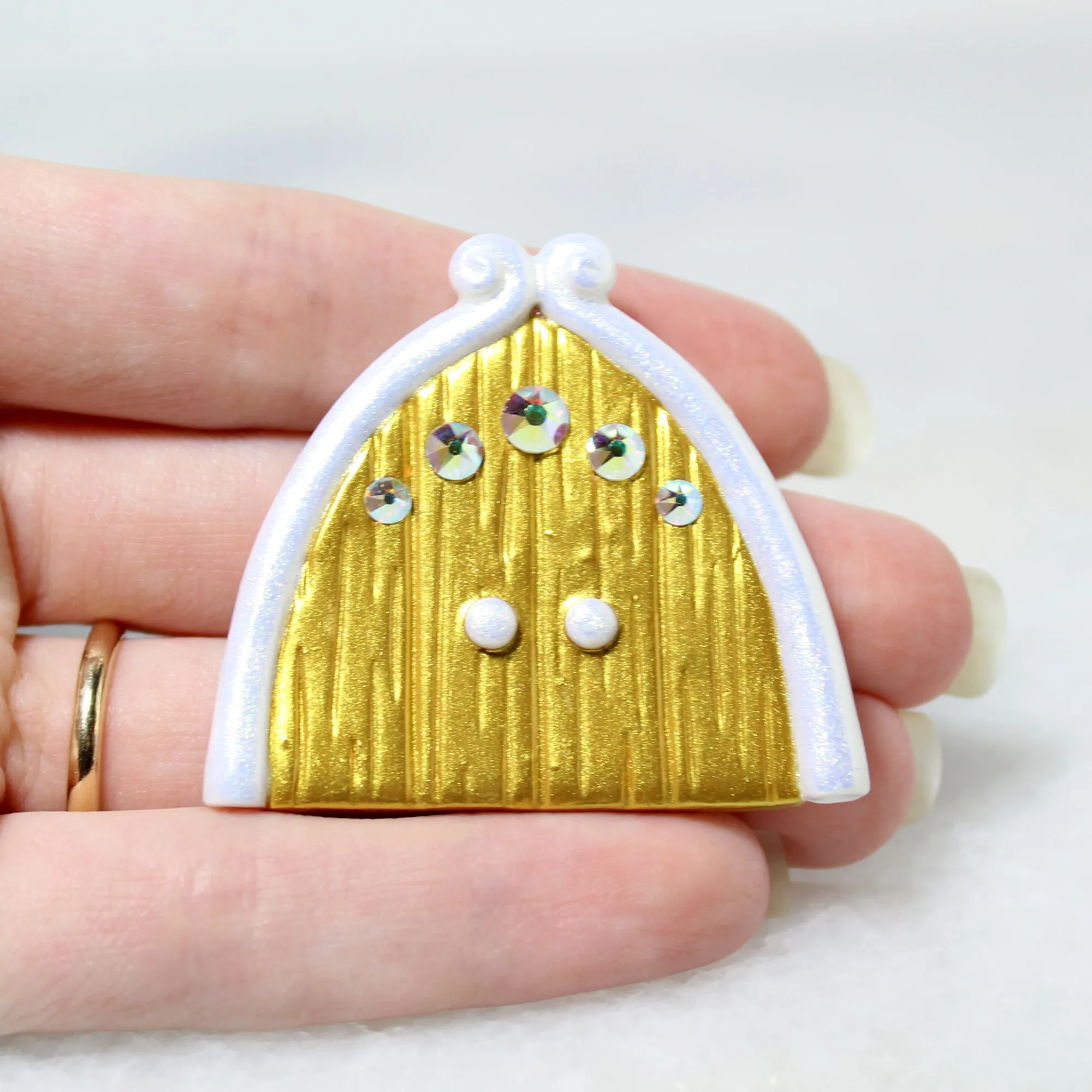 Golden Fairy Door