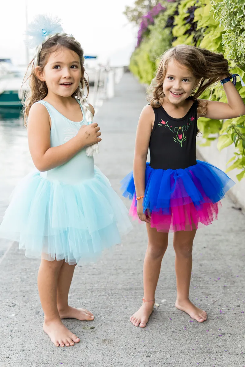 Great Pretenders Elsa Ballet Tutu Dress, Lt Blue, Size 3-4
