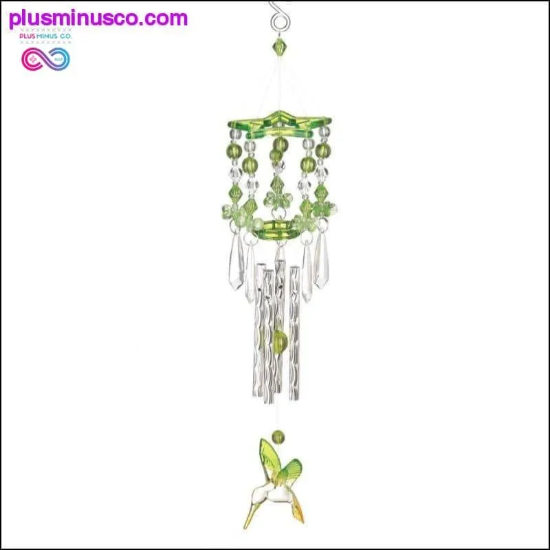 Green Hummingbird Chimes ll PlusMinusco.com