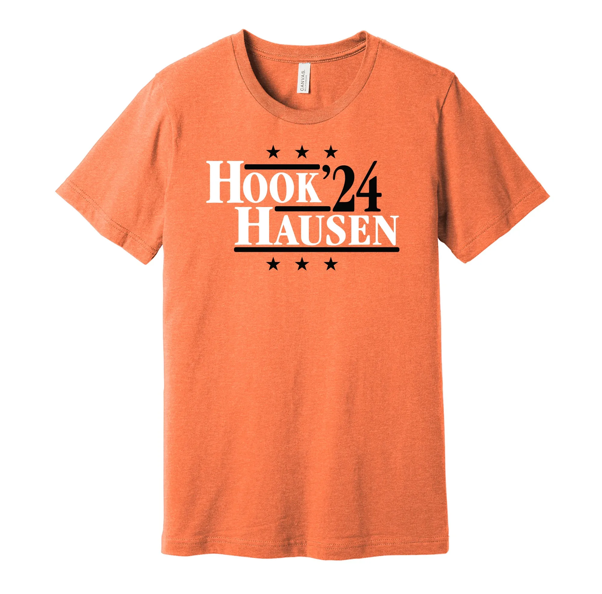Hookhausen '24 - Wrestling Tag Team Superstars Political Campaign Parody T-Shirt - Hyper Than Hype Shirts
