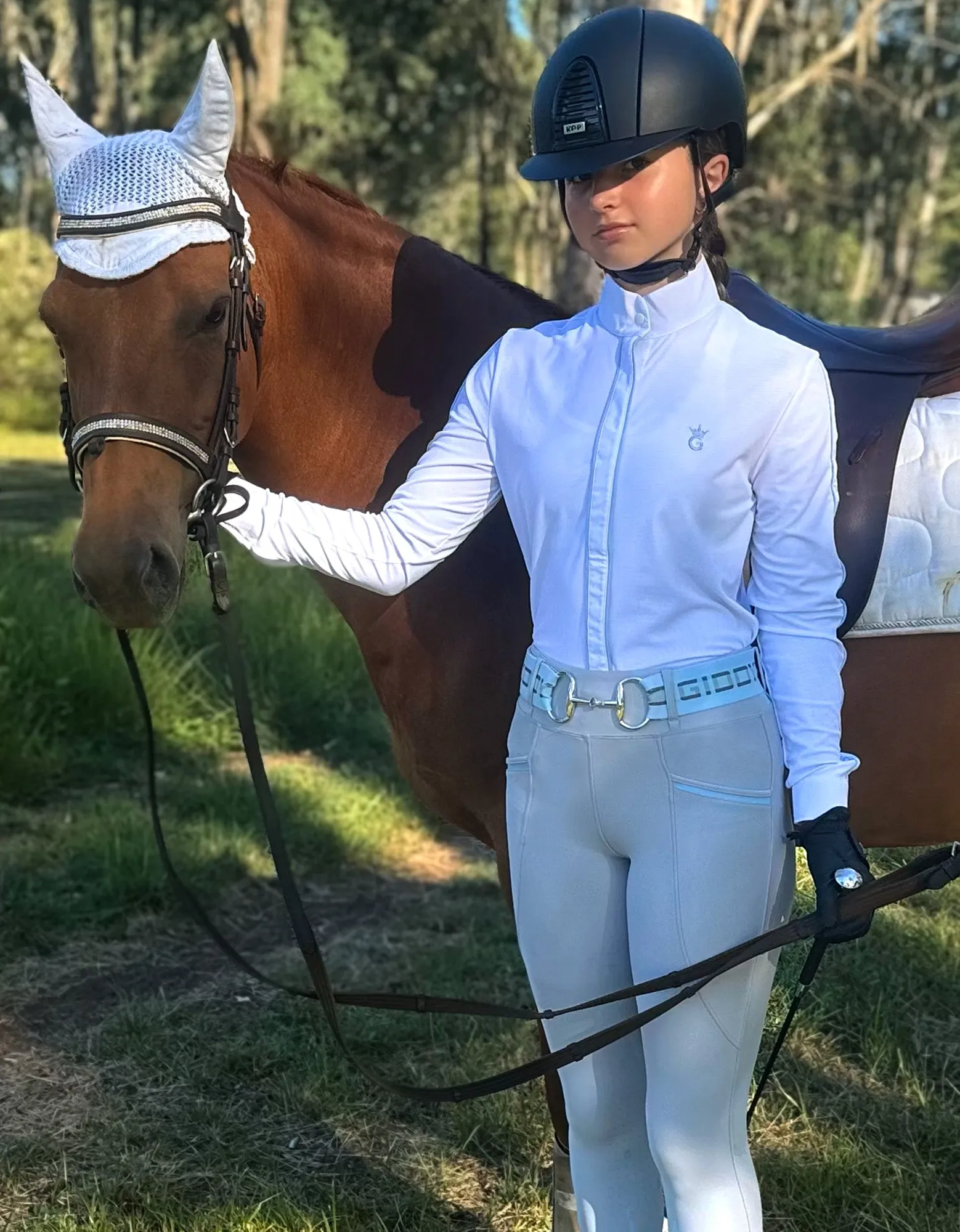 Jasmine Premium Mesh Competition shirt