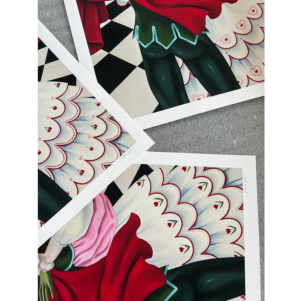 Jeanine Brito, The evening’s affairs leave her bereft, 2023; Limited Edition Print