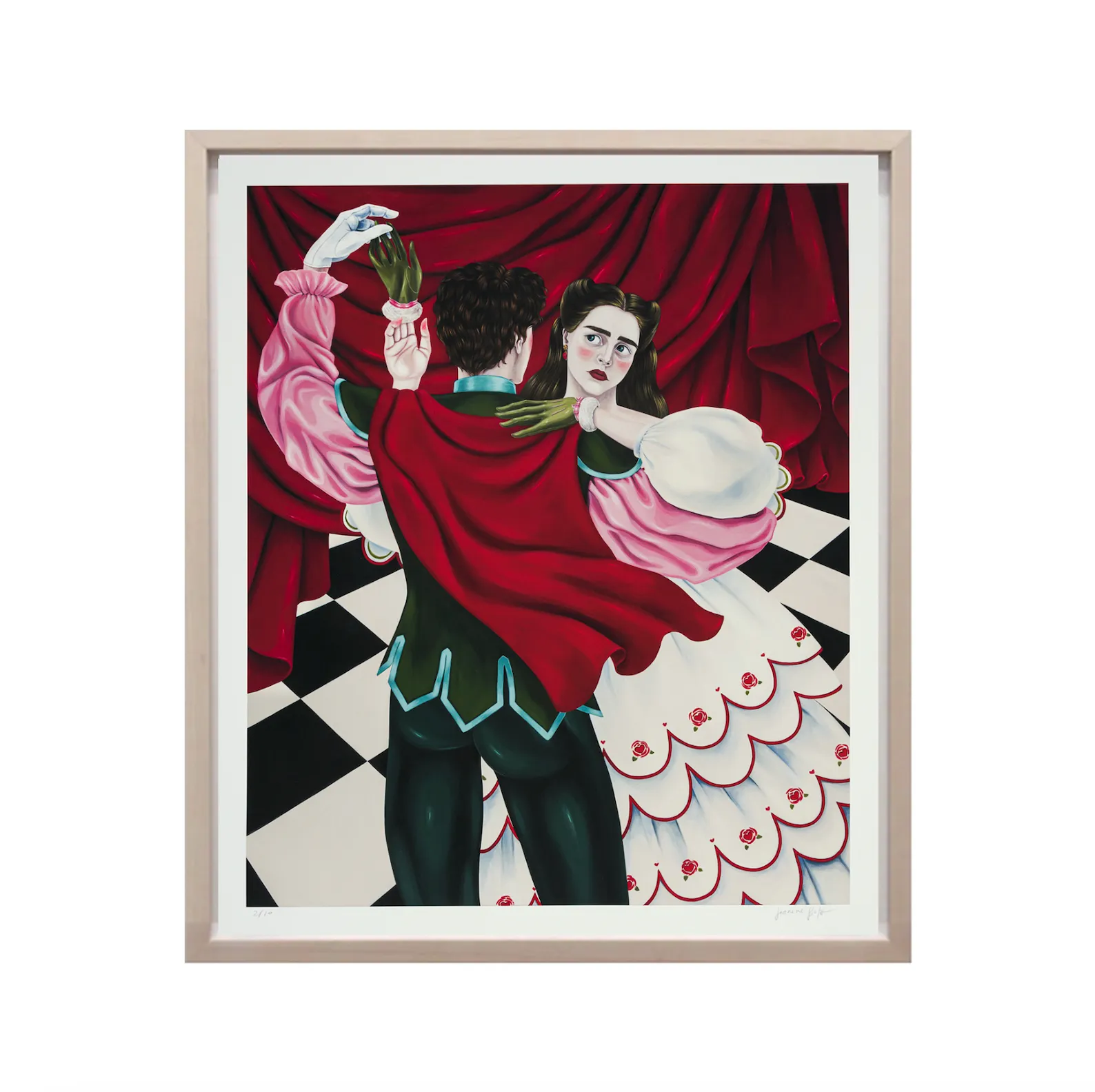 Jeanine Brito, The evening’s affairs leave her bereft, 2023; Limited Edition Print