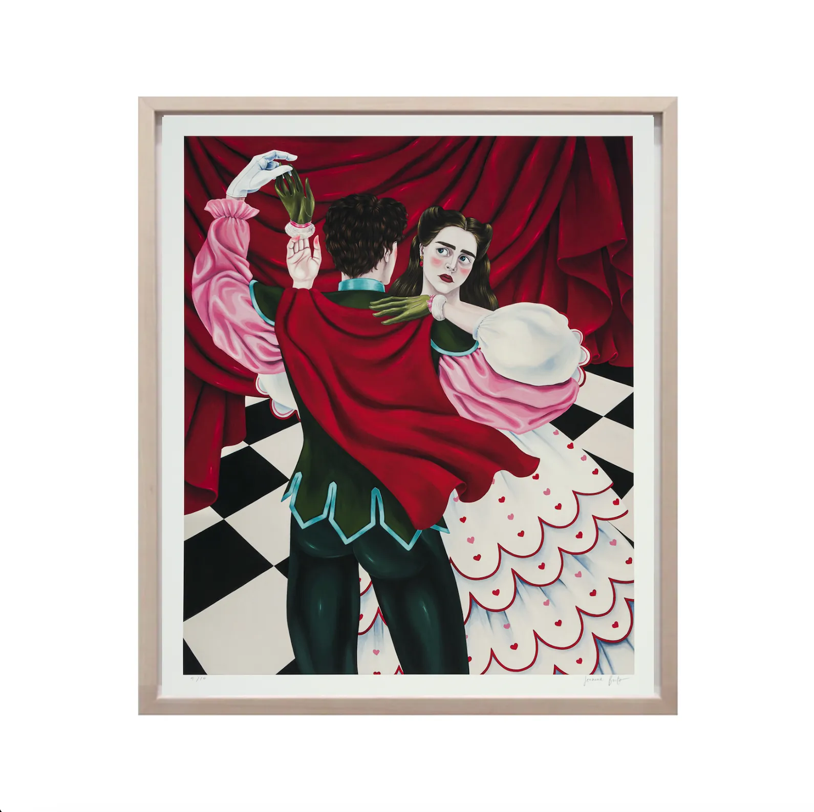 Jeanine Brito, The evening’s affairs leave her bereft, 2023; Limited Edition Print