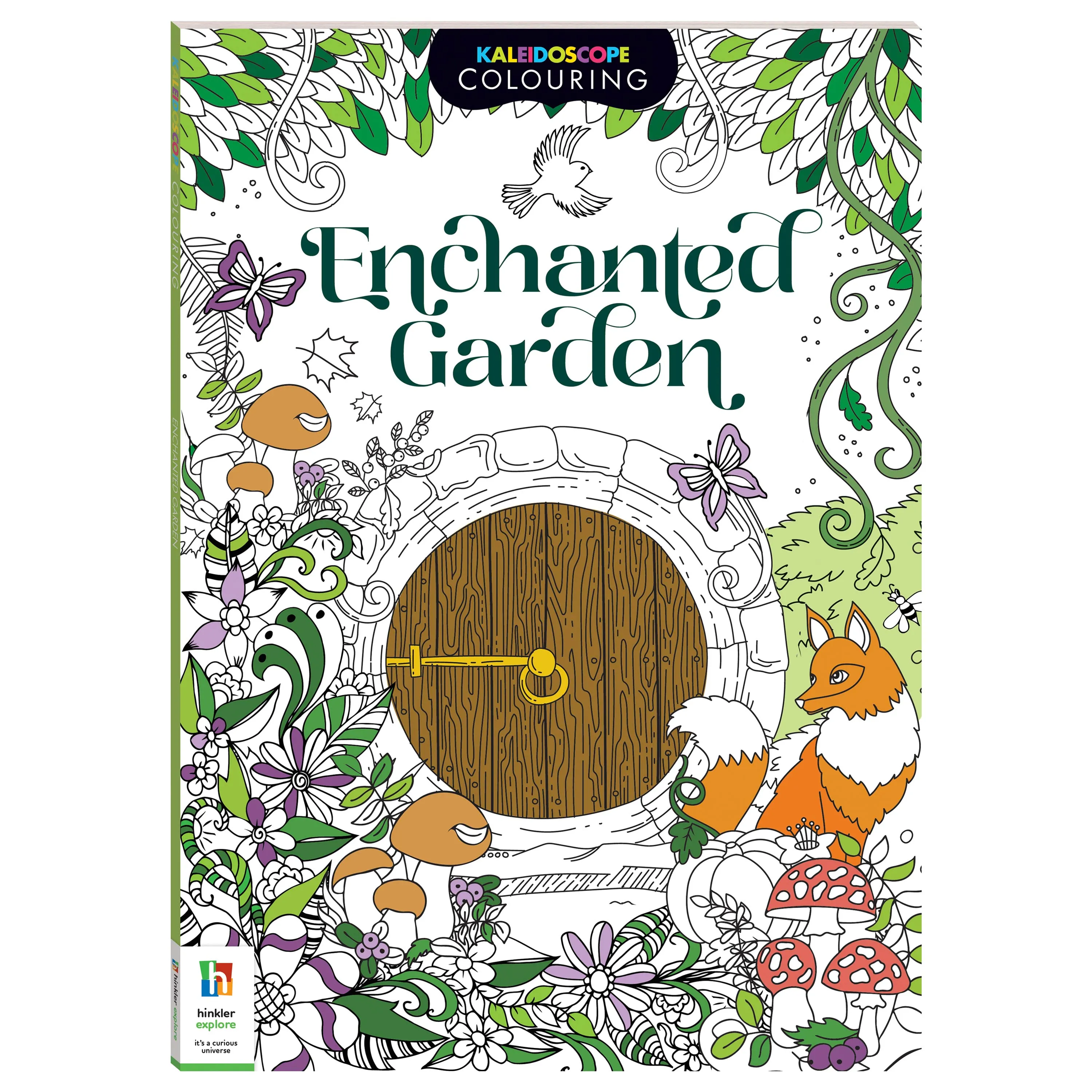 Kaleidoscope Colouring Enchanted Garden
