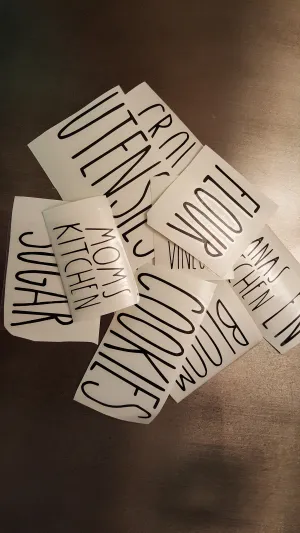 Kitchen Decals
