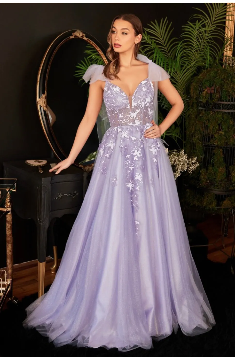 LaDivine by Cinderella Divine CB097 Evening Gown
