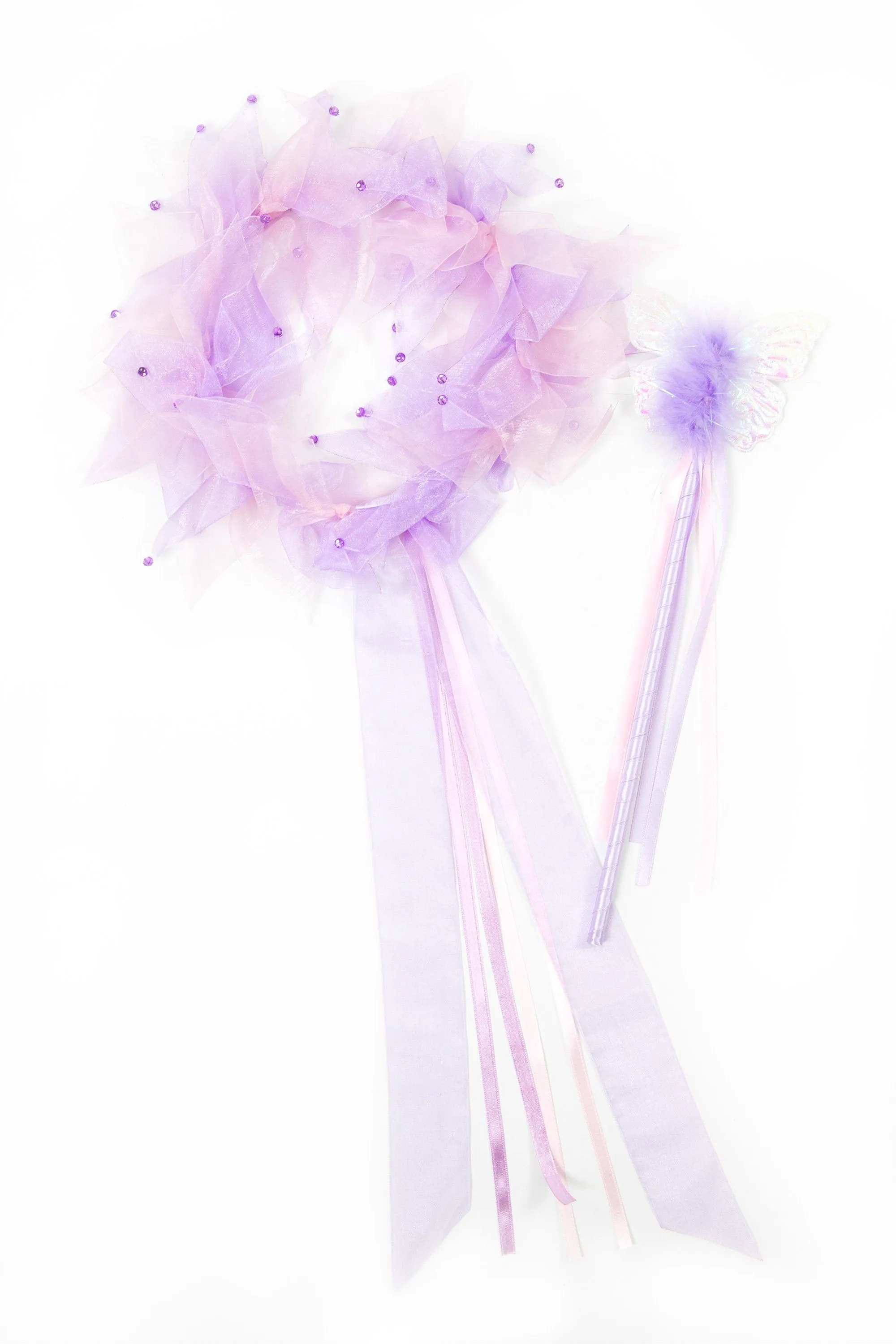 Lilac Fairy Halo & Wand