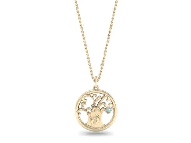Little Acorns Pendant Necklace