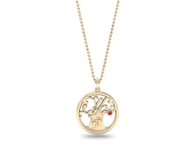 Little Acorns Pendant Necklace