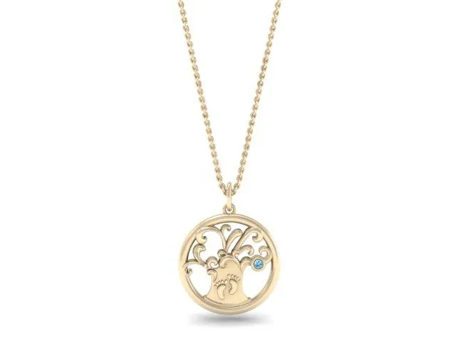 Little Acorns Pendant Necklace