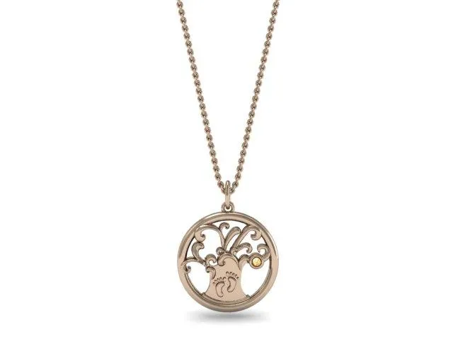Little Acorns Pendant Necklace