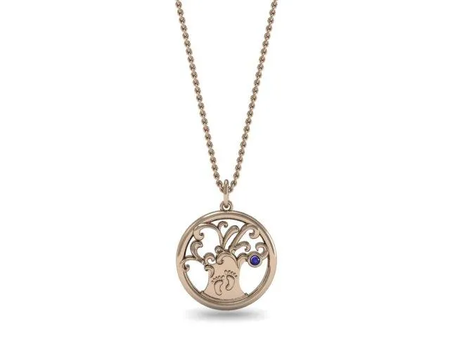 Little Acorns Pendant Necklace