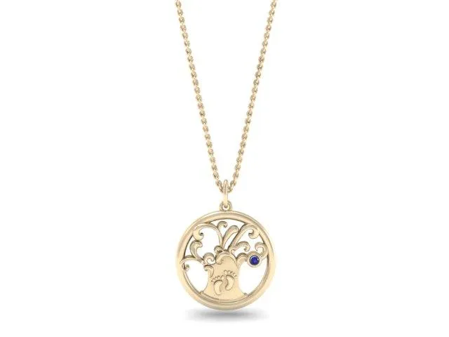 Little Acorns Pendant Necklace