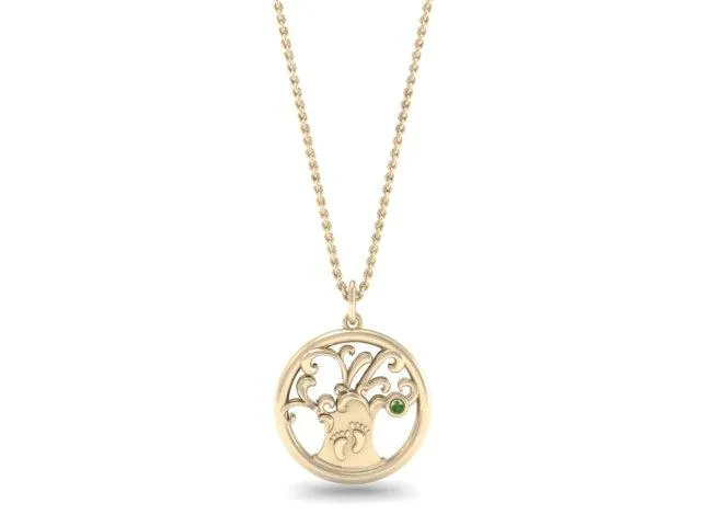 Little Acorns Pendant Necklace
