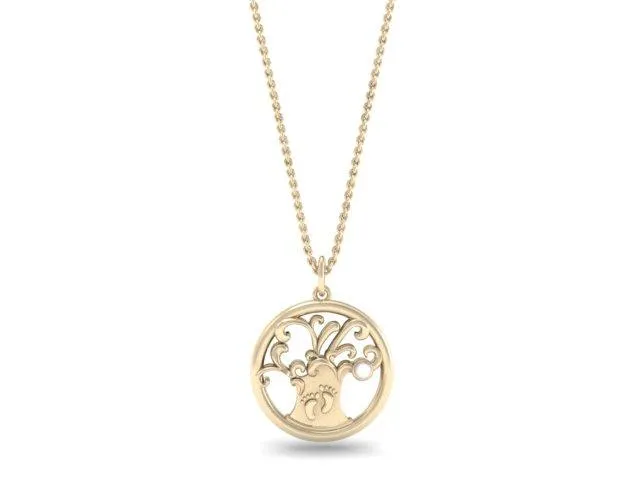 Little Acorns Pendant Necklace
