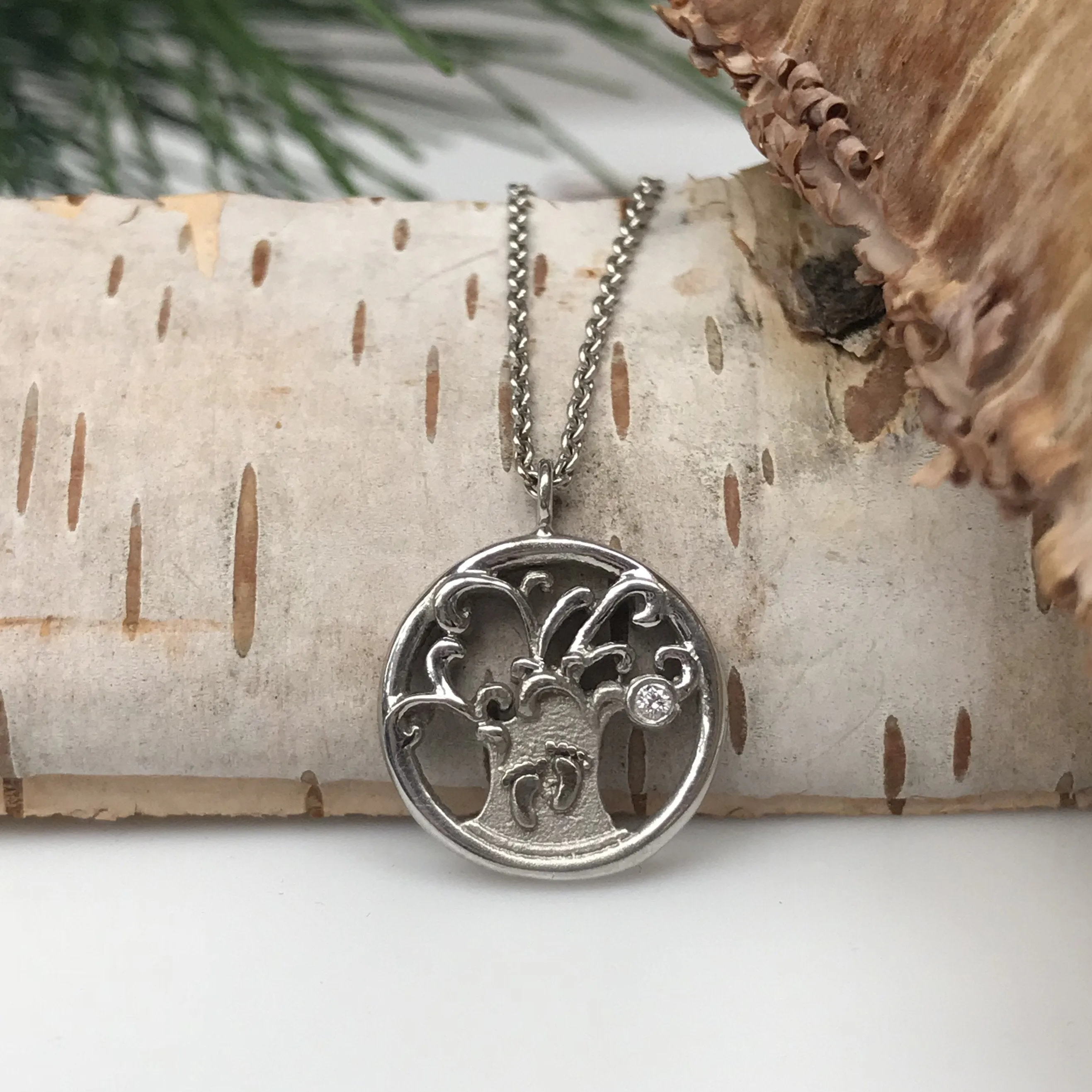 Little Acorns Pendant Necklace