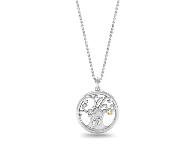 Little Acorns Pendant Necklace