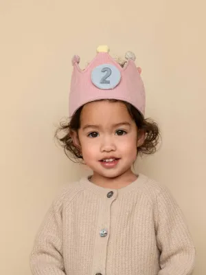 Little Dutch Birthday Crown With Numbers - Pink