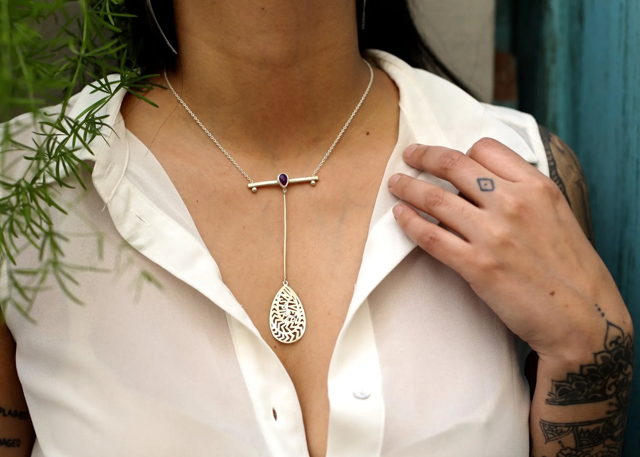Live Inspired; necklace