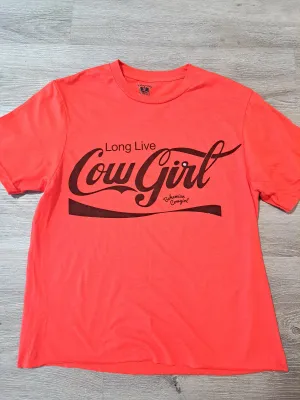 Long Live Cowgirl Cola Red T-Shirt