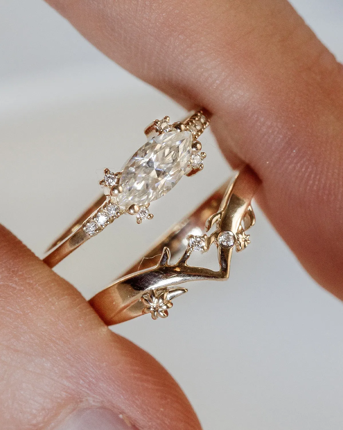 Lovelace Wishbone Ring