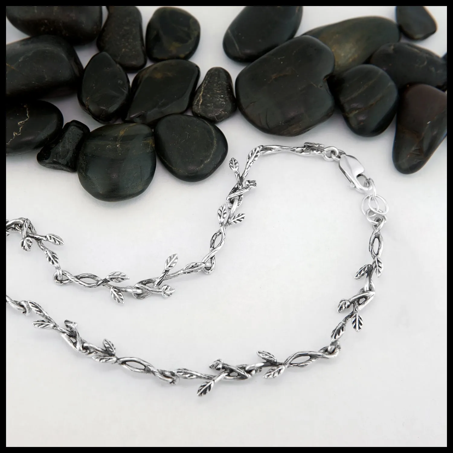 Madi's Leaf and Vine Necklet