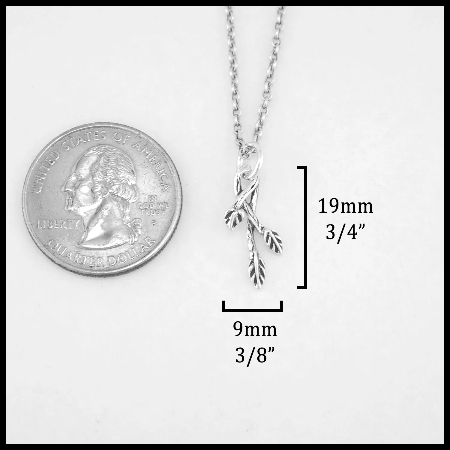 Madi's Leaf and Vine Pendant