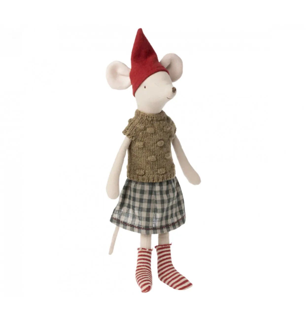 Maileg Christmas Girl Mouse Medium 2023
