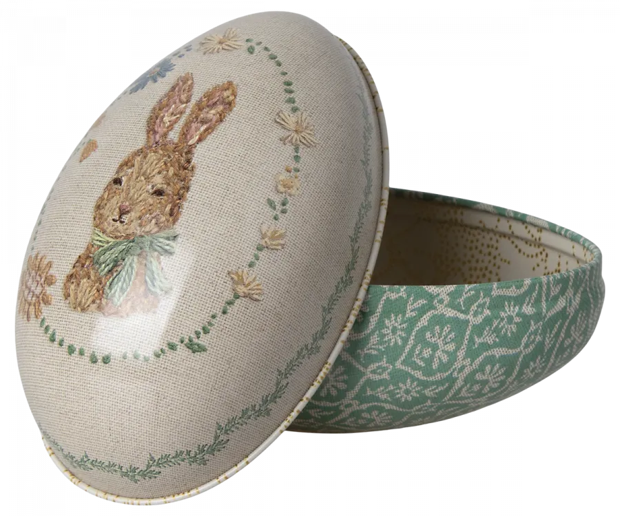 Maileg Easter Egg Set, Metal 2 Pieces