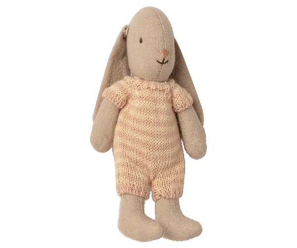 maileg micro bunny in knit romper