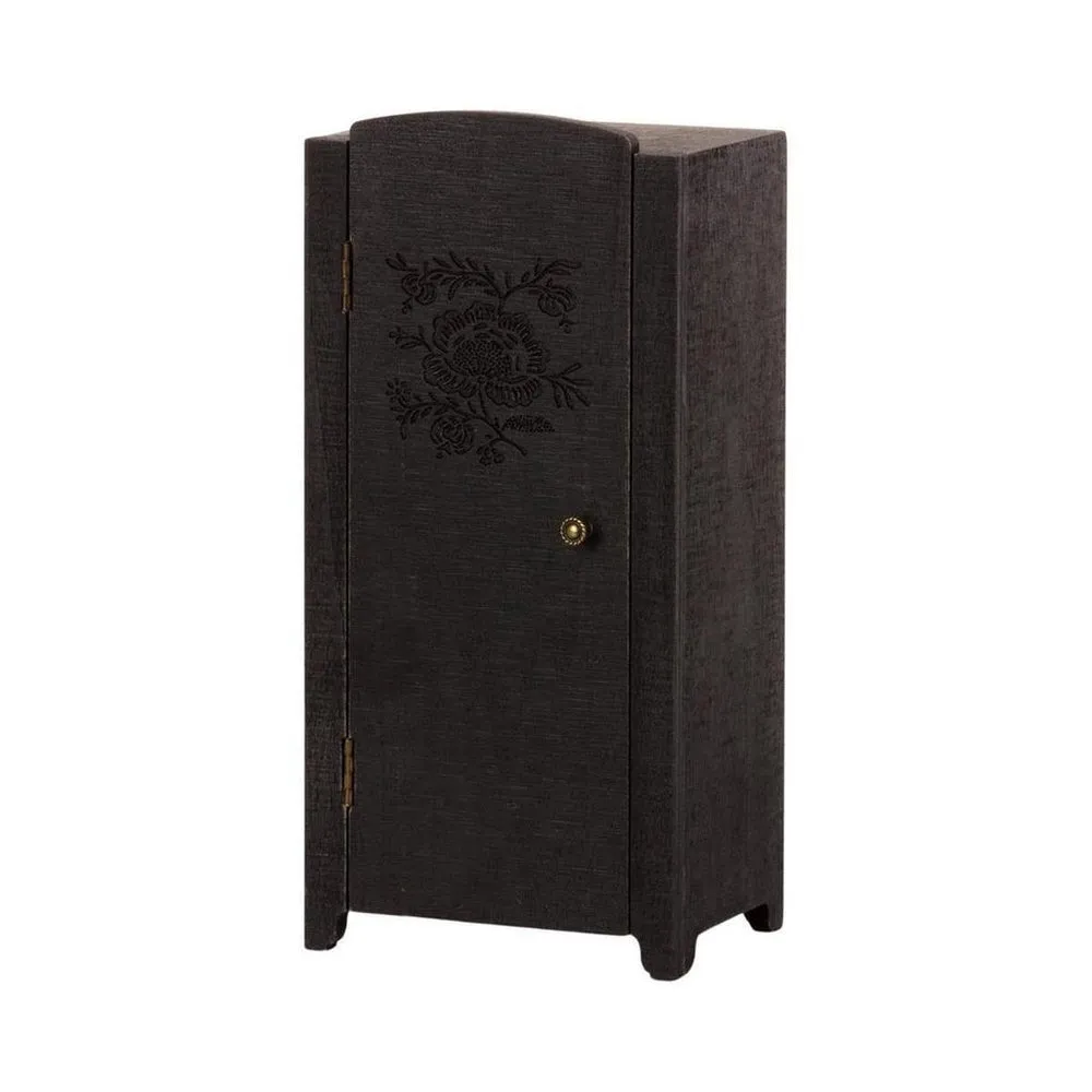 maileg miniature closet - anthracite