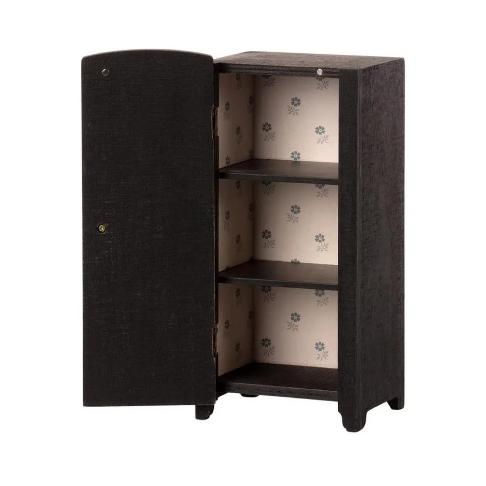 maileg miniature closet - anthracite