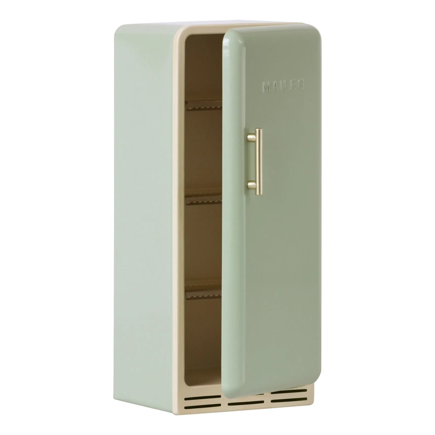 maileg miniature fridge, mint