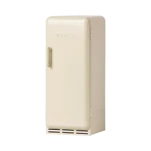 maileg miniature fridge, off white