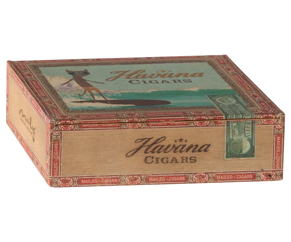 maileg mum and dad mice in cigar box 2023 edition