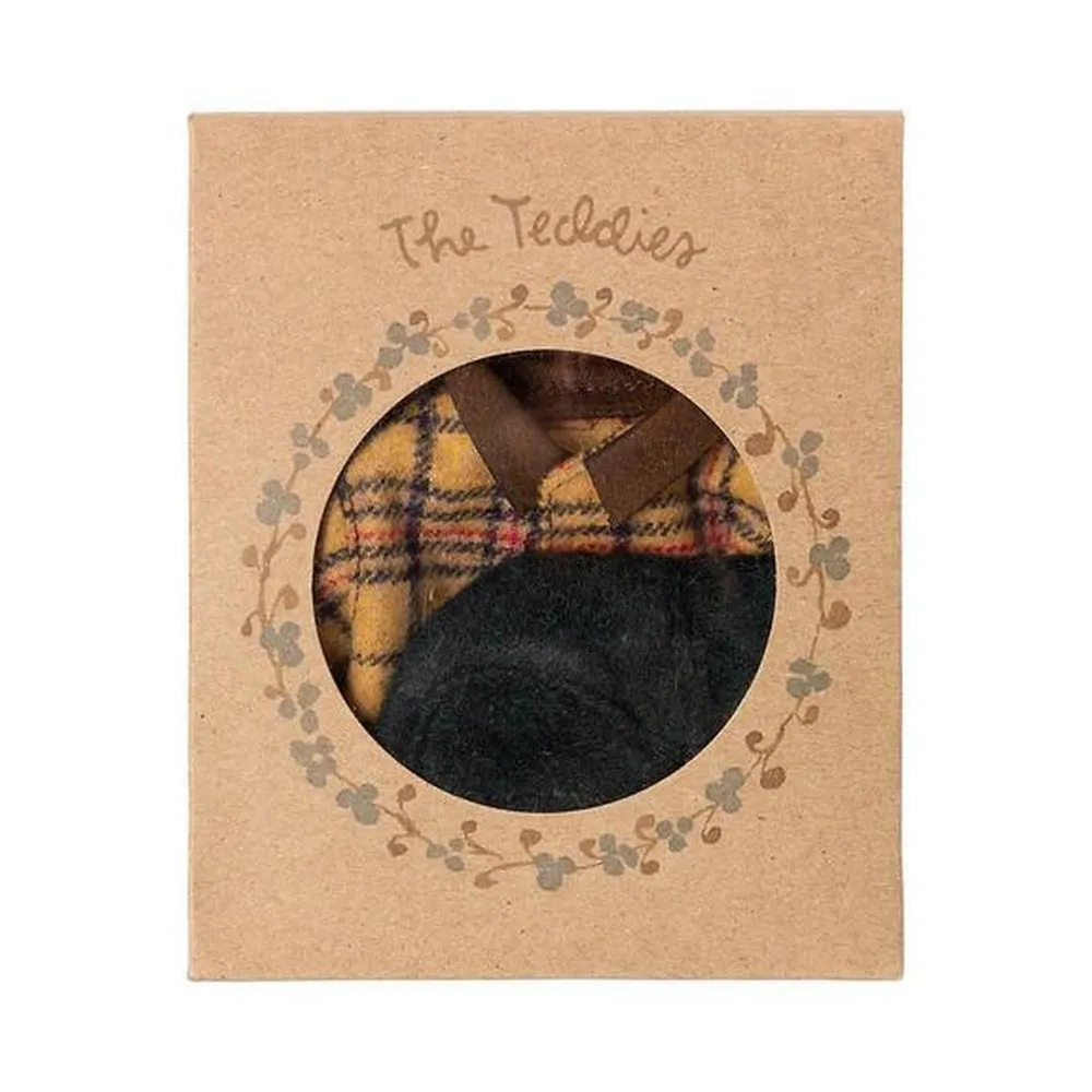 maileg woodsman clothing set for teddy dad
