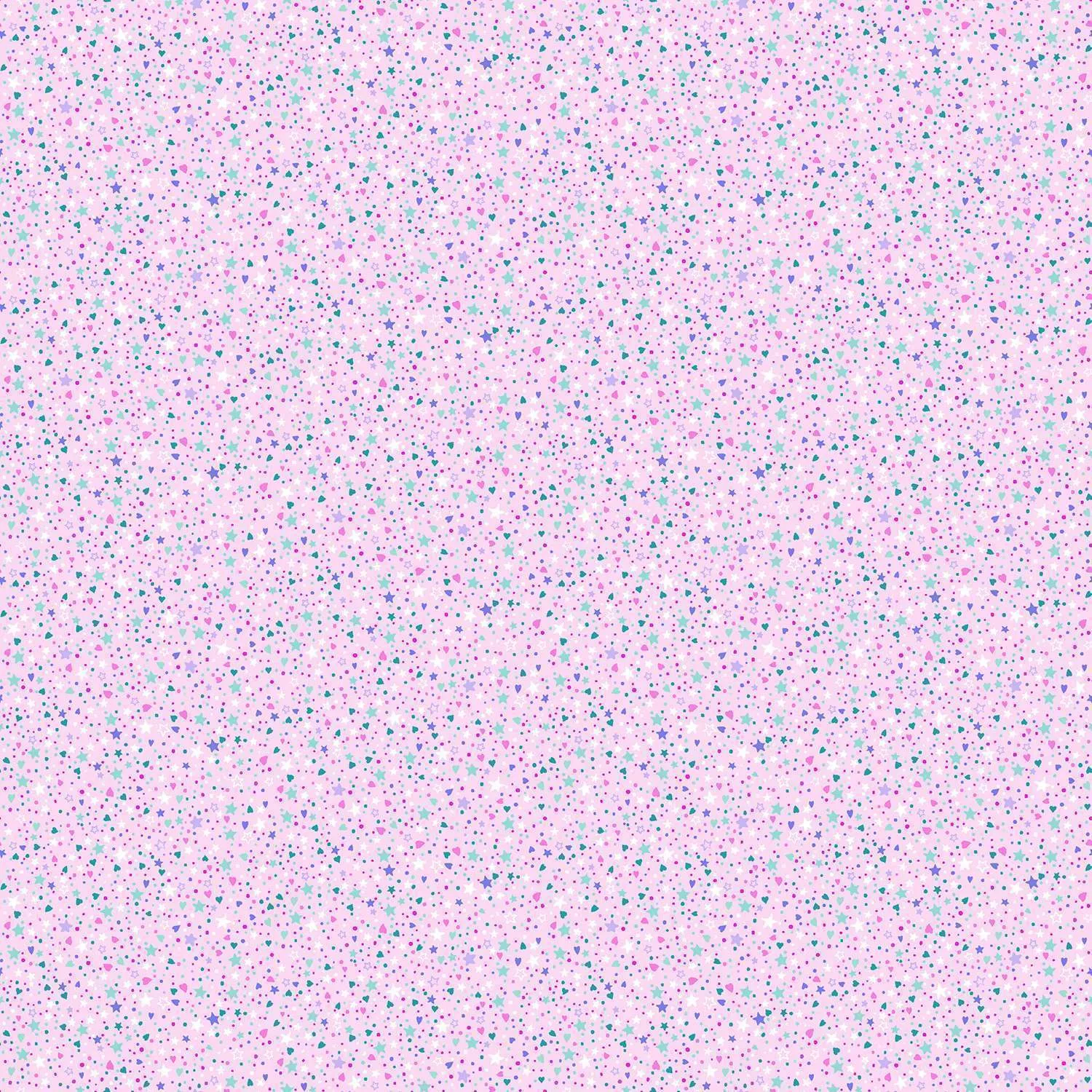 Makower Fairy Dust | Sparkle | Pink