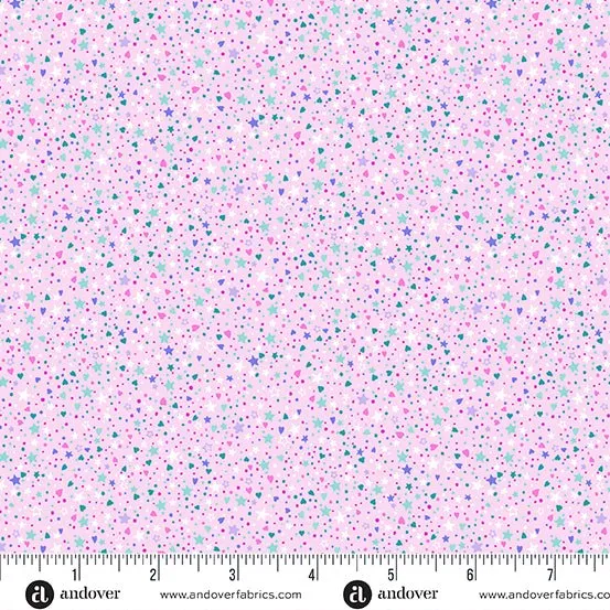 Makower Fairy Dust | Sparkle | Pink