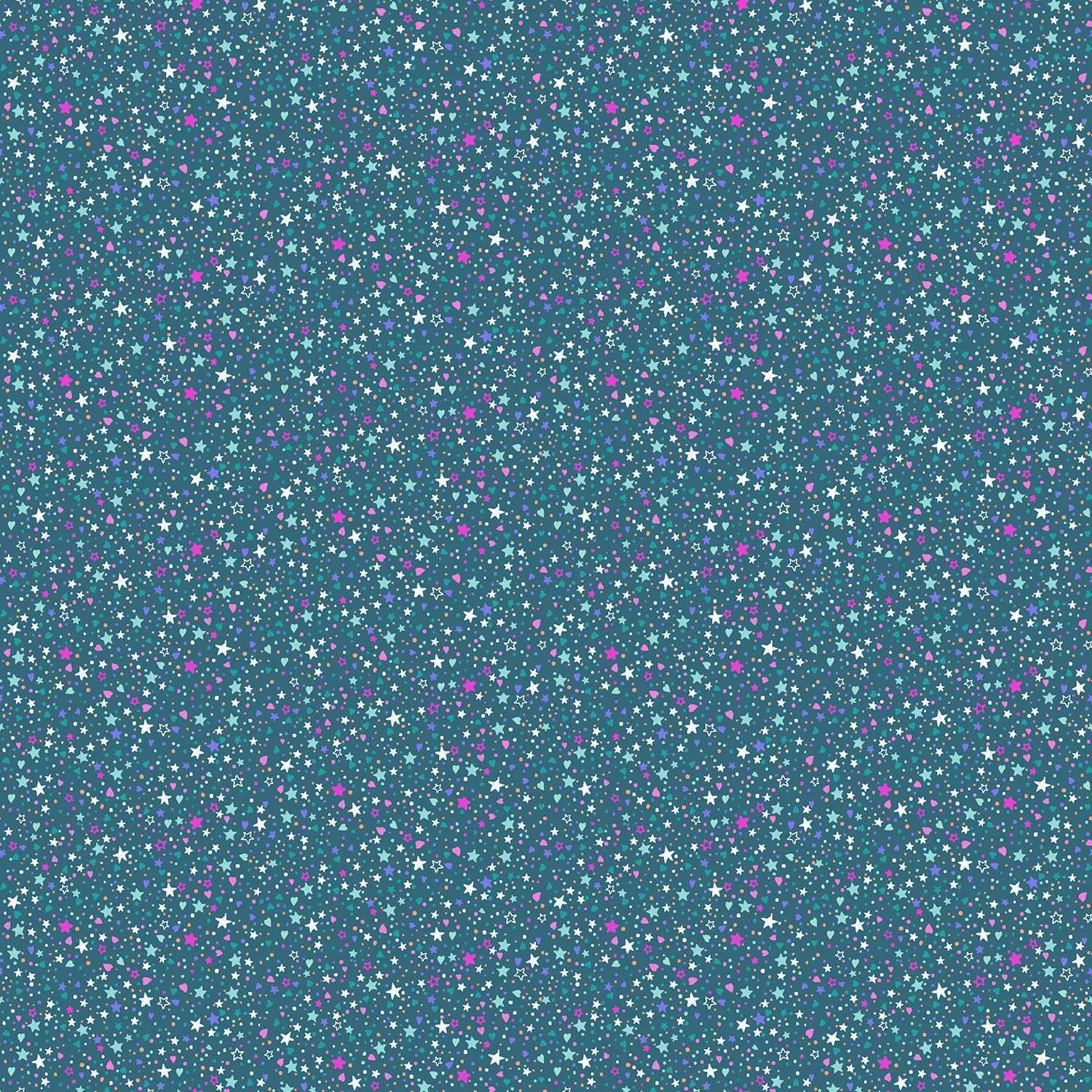 Makower Fairy Dust | Sparkle | Teal