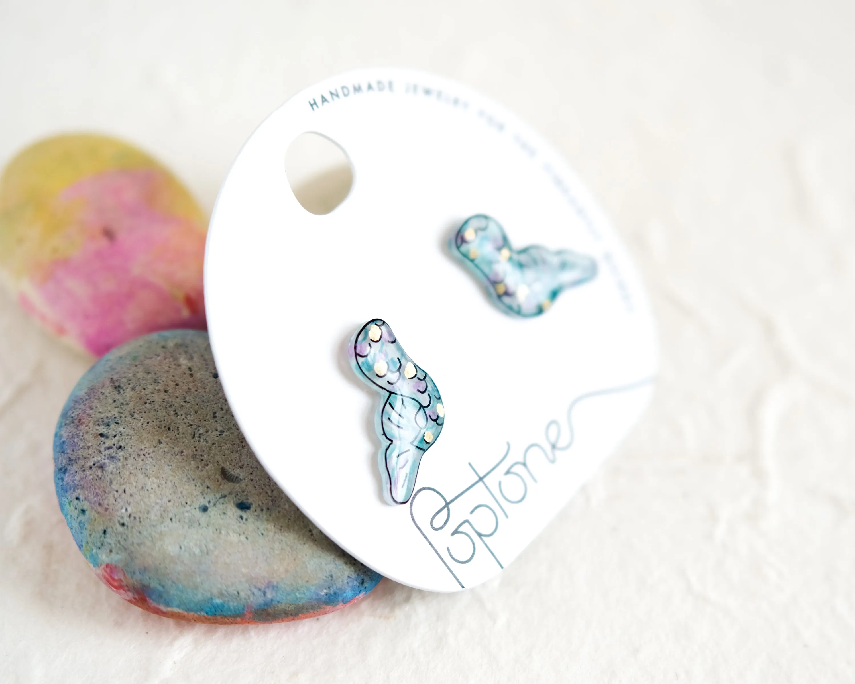 Mermaid Tail Earrings | little ocean fantasy earrings