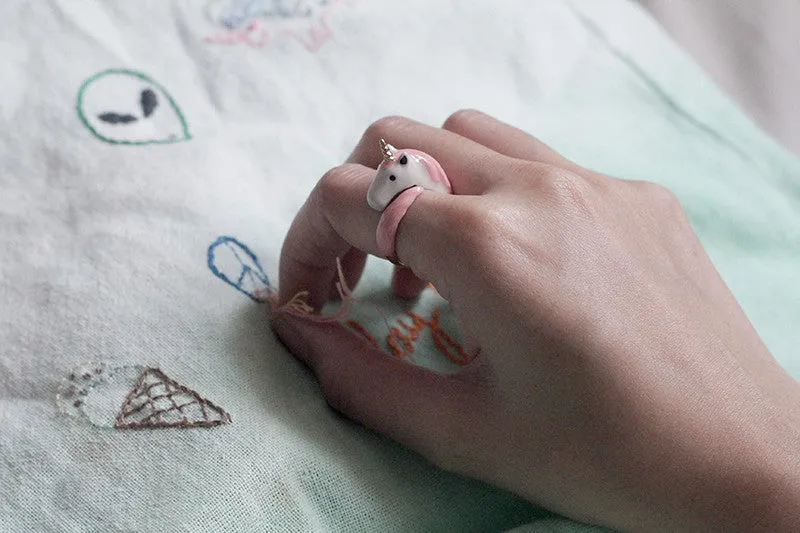Mini Unicorn Ring Pink